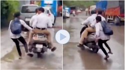 हेलमेट का चालान कटा तो लड़के ने भी पुलिसवालों से लिया ‘बदला’, वायरल वीडियो देख आप भी कहेंगे- सही किया