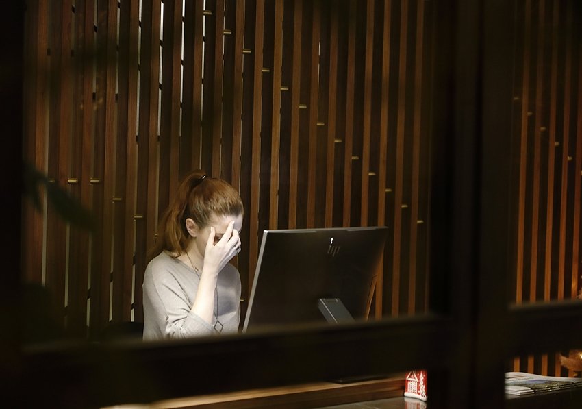 Tight ponytails and buns can cause hair thinning and headaches