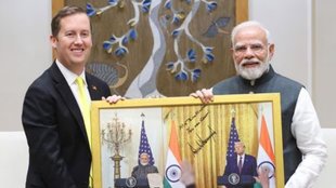 US Ambassador-designate Sergio Gor, Prime Minister Narendra Modi, India-US relations
