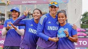 Womens world cup 2025 Uma chetry debut IND W vs BAN W indian wicketkeeper batter life story journey smriti mandhana gives cap