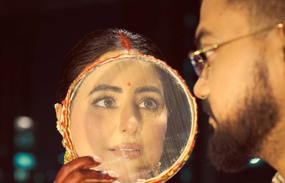 Hina khan and rocki jaiswal