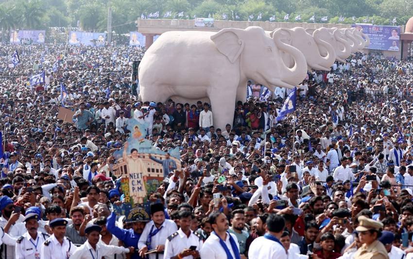 mayawati rally in lucknow