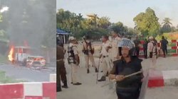 जुबीन गर्ग की मौत मामले में आरोपियों को ले जाते समय लोगों ने किया पथराव, वाहनों को लगाई आग