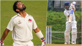 Ajinkya Rahane Century ranji trophy Mumbai vs Chattisgarh Match team india test cricket return shubman gill gautam gambhir