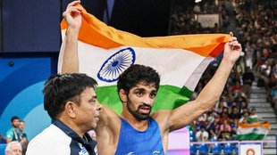 Aman Sehrawat Paris Olympic medallist banned for one year weight violation indian wrestler