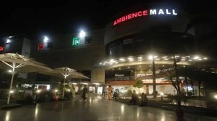 ambience mall| delhi news| water crisis