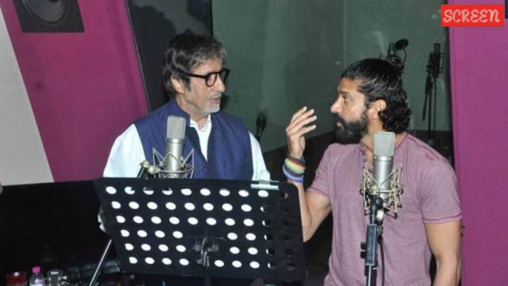 Farhan akhtar, amitabh bachchan