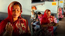 उठी न ए बलम जी, दउरा घाटे… सिर पर पल्लू और सूप लेकर महिला ने ट्रेन में गाया भोजपुरी छठ गीत, आवाज सुन मुग्ध हो गए लोग, Video Viral