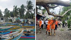 चक्रवाती तूफान मोंथा से आंध्र प्रदेश और ओडिशा में कहर, एक की मौत, हजारों लोगों का रेस्क्यू