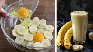 Milk with banana side effects | Raw egg | banana and milk benefits