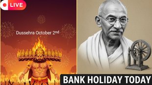 2 October 2025 Bank Holiday, Dussehra 2025, Gandhi Jayanti 2025