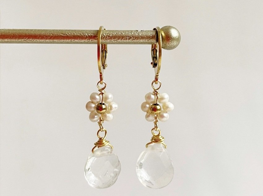 hoop earrings