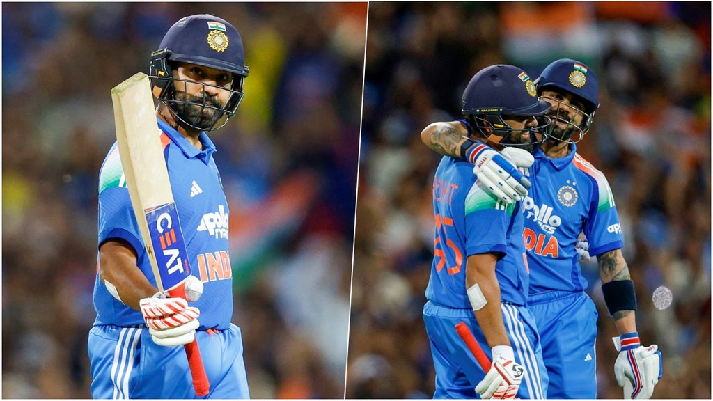 IND vs AUS, IND vs AUS 3rd ODI, IND vs AUS 3rd ODI Highlights, IND vs AUS Sydney ODI Highlights, Rohit Sharma Century, Virat Kohli 74 Runs, Rohit Sharma Virat Kohli Batting