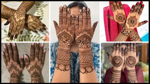 karwa Chauth mehndi design, karwa chauth last minute mehndi design, last minute mehndi design