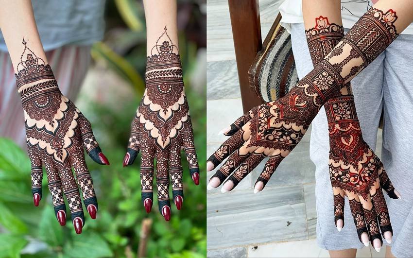 Karwa Chauth mehndi designs