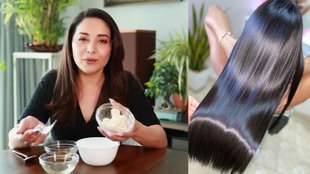 Madhuri Dixit hair care tips | how to make Banana Hair Mask | Madhuri Dixit Hair Mask