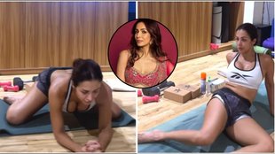 Malaika, stretches, improve flexibility, relieve stiffness, malaika arora, malaika arora fitness, malaika arora news, malaika arora yoga poses