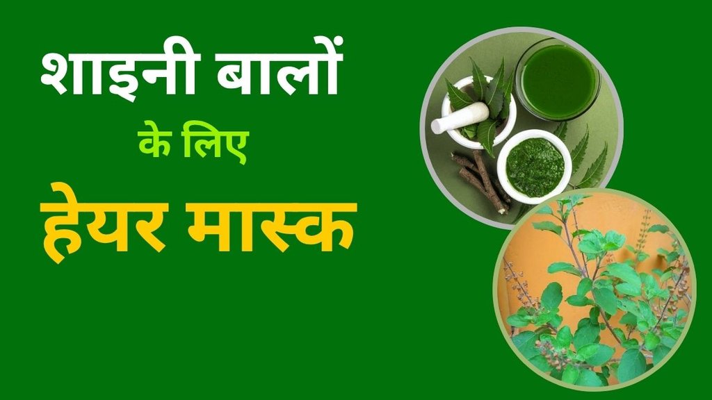 neem tulsi hair mask, neem tulsi ka hair pack, balon mein kaise lagaen tulsi ka hair pack