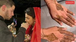 प्रियंका चोपड़ा ने रचाई करवा चौथ की मेहंदी, लिखवाया पति निक जोनस का नाम