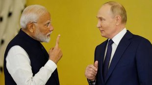 putin with modi | RUSSIA | US