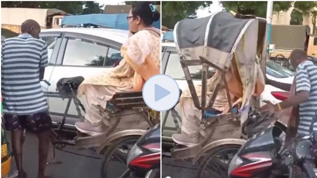 Viral Video, Trending Video, rickshaw man, video viral trending, Viral Video, Trending Video, rickshaw man, video viral trending,