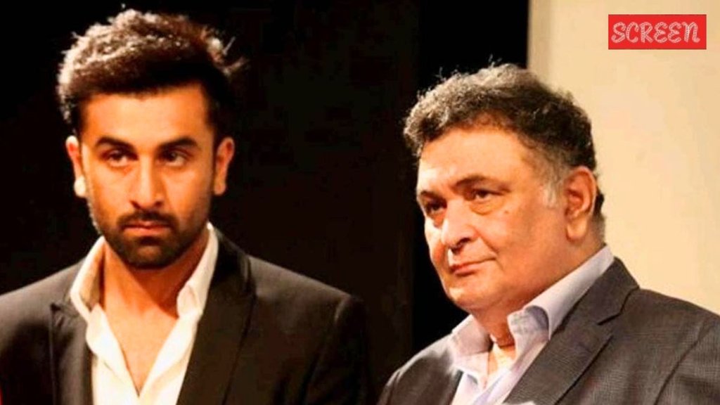rishi kapoor and ranbir kapoor