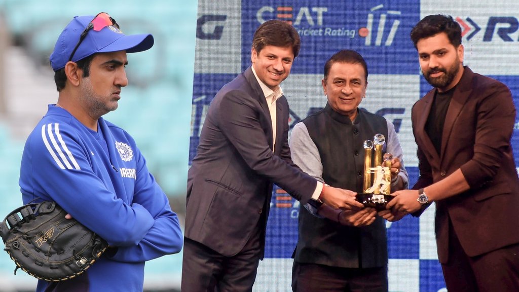 Rohit Sharma Ignores Gautam Gambhir in Champions Trophy 2025 win discussion takes Rahul Dravid name