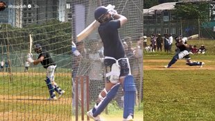 Rohit Sharma eyes world cup 2027 sweat hard practice before IND vs AUS ODI Series ritika sajdeh shares photo