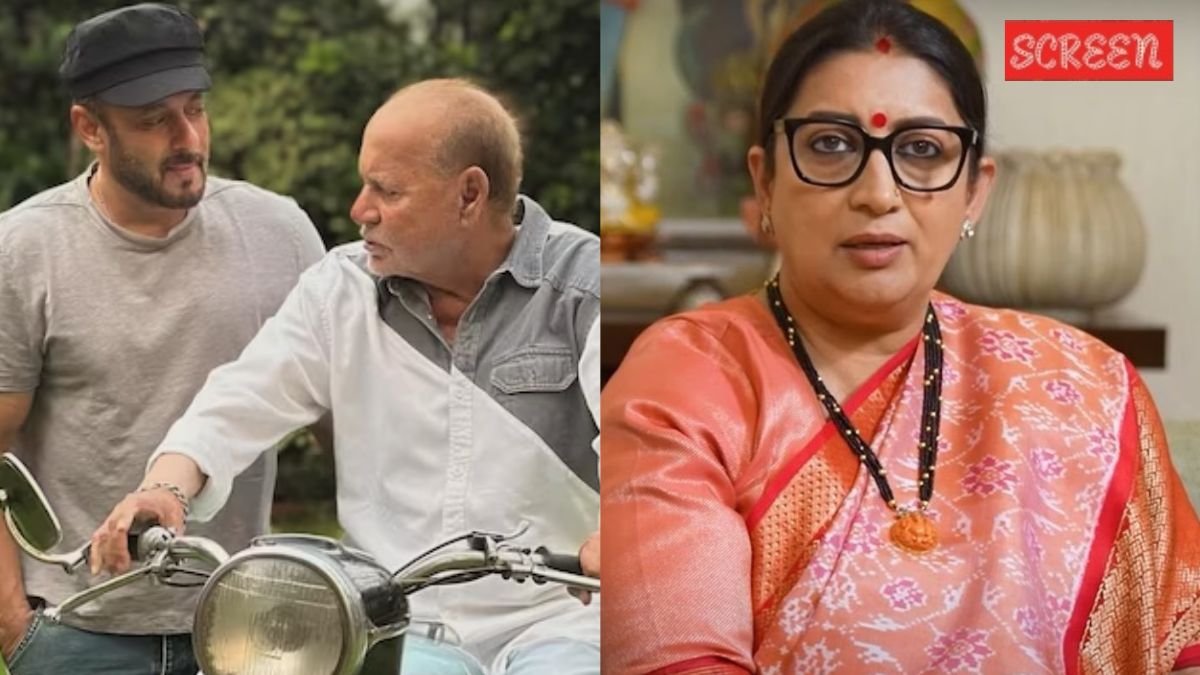 smriti irani, salman khan, salim khan smriti irani, salman khan, salim khan