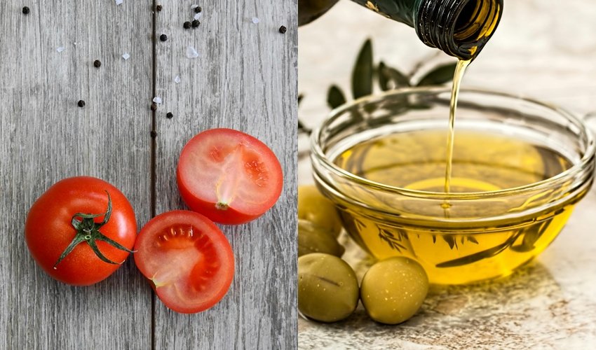 tomato and olive oil