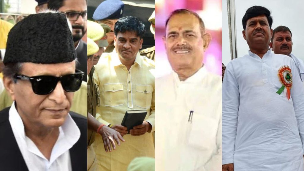 azam khan, Irfan Solanki, jugendra singh Yadav, rameshwar Yadav