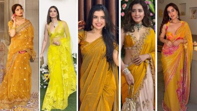 दिवाली के दिन पीली साड़ी में लगेंगी पटाका, जब खुली जल्फों के साथ सज धजकर निकलेंगी बाहर