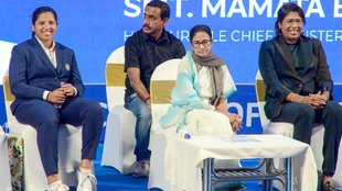 Richa Ghosh, Mamata Banerjee, Darjeeling Cricket Stadium