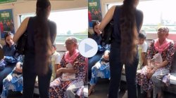 दिल्ली मेट्रो में सीट के लिए बुजुर्ग महिला से भिड़ गई ये लड़की, वायरल वीडियो देख भड़के लोग; बोले- वाह रे नारीवाद