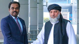 Alhaj nooruddin azizi Indian visit, Alhaj nooruddin azizi Afghanistan minister