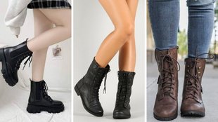 winter season fashion ankle length boots, Ankle Length Boots for ladies, Casual women boots design