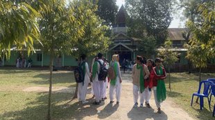 Assam, education quality India, student enrollment, school hygiene, school playgrounds, mid-day meal scheme