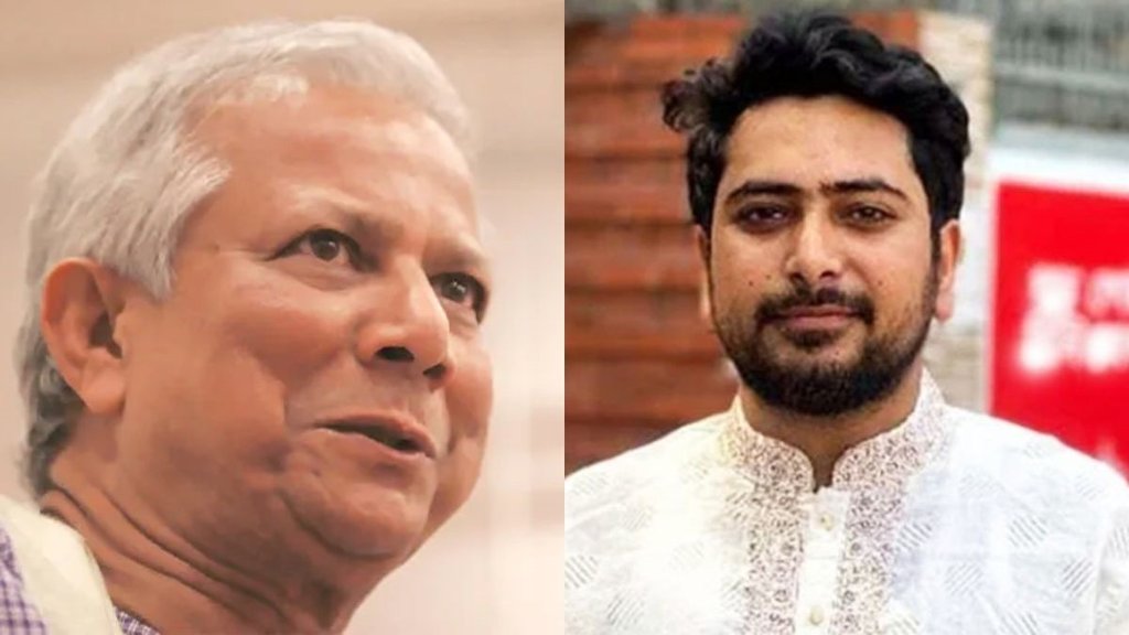 Sheikh Hasina, Bangladesh political crisis, Nahid Islam