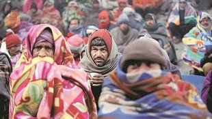 Delhi cold, homeless deaths, night shelters, cold wave