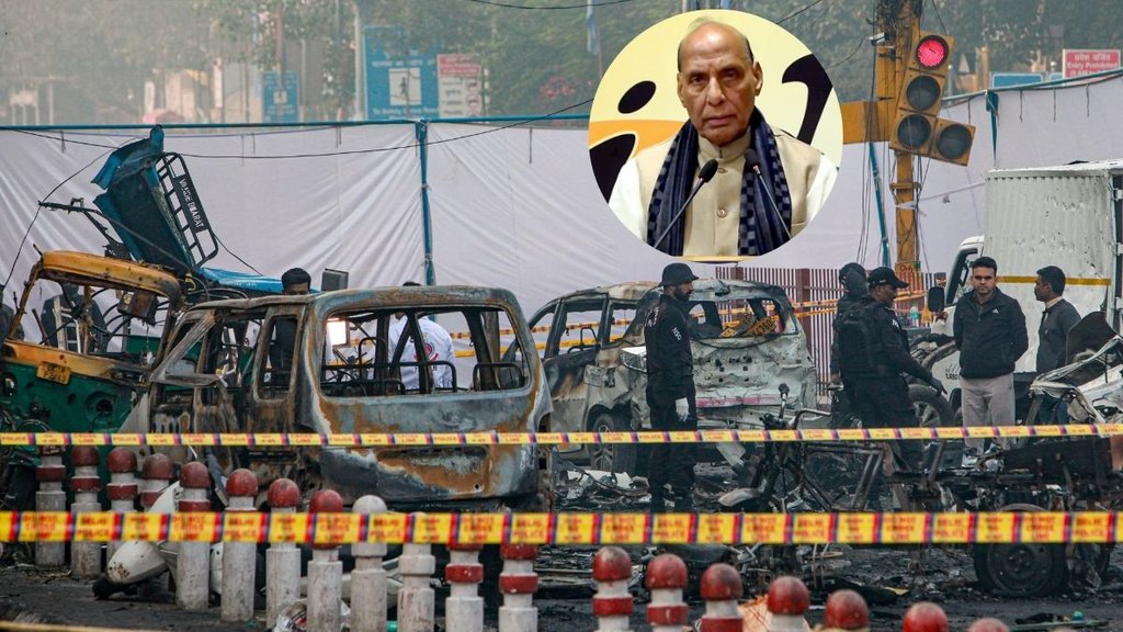 Delhi Blast News, Red Fort Blast news, Rajnath Singh First Reaction