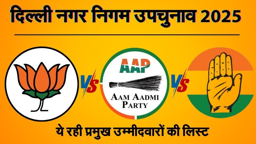 Delhi News, Delhi MCD Candidates, BJP AAP Congress Candidates