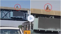 ‘बड़े-बड़े सन्यासी की वाट लगा देगा’, फुट ओवर ब्रिज पर ‘तपस्या’ करते लड़के का वीडियो वायरल; लोगों ने क्या-क्या कहा?