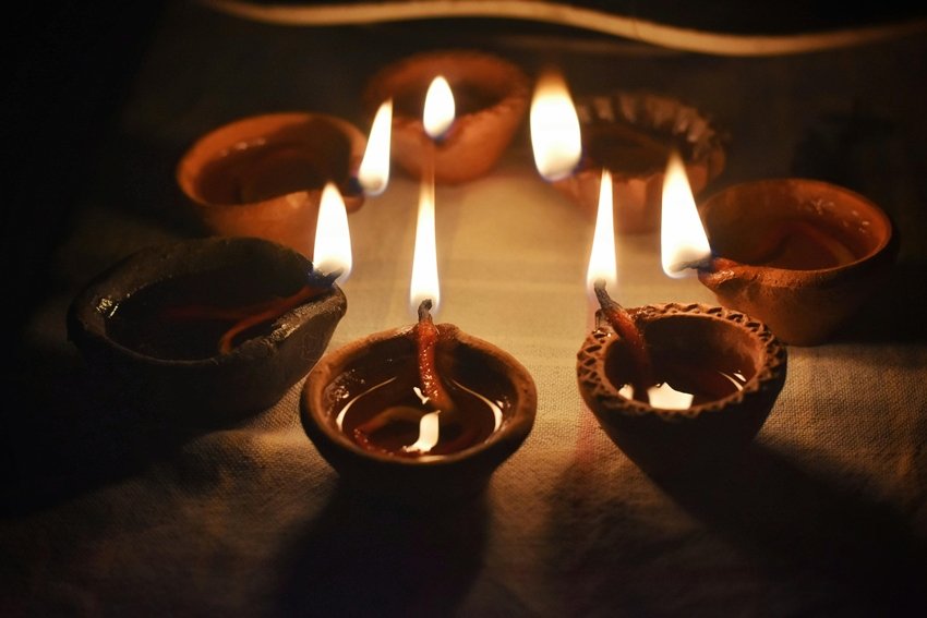 Disposal of used diyas