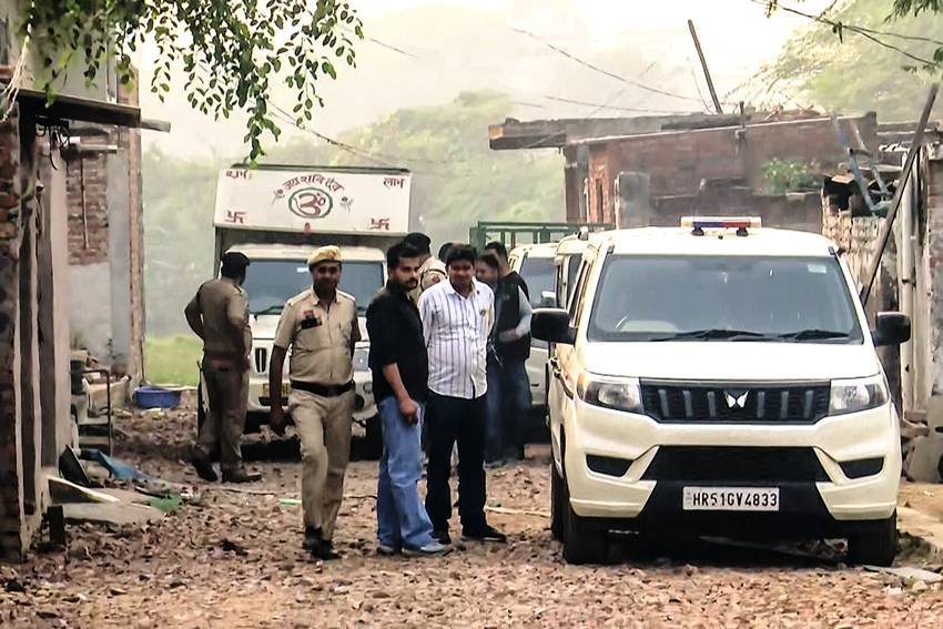 Red Fort blast doctor connection