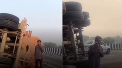 ‘मालिक, थोड़ा-सा गलती हो गई…’, सड़क पर पलट गया टैंकर तो ड्राइवर ने बॉस को मिलाया कॉल, बातचीत का Viral हो रहा Video