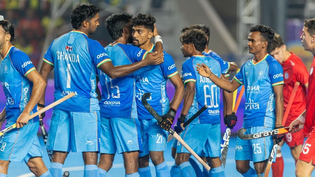 India vs Chile Junior Hockey, Junior Hockey World Cup 2025, FIH Junior World Cup Tamil Nadu India vs Chile Junior Hockey, Junior Hockey World Cup 2025, FIH Junior World Cup Tamil Nadu