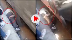 बेटी को न आए खरोंच इसलिए पिता ने अपनी जान डाली जोखिम में, ऊपर से गुजर गई मौत; रोंगटे खड़े कर देगा वायरल वीडियो