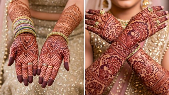 Bridal Mehndi Design, Full Hand Mehndi Design, Mehndi Design Photos