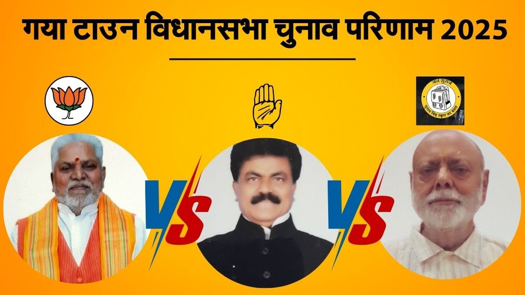 bihar vidhan sabha chunav, Gaya Town election result, गया टाउन विधानसभा चुनाव परिणाम 2025