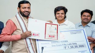 shafali verma latest news, shafali verma world cup, shafali verma haryana cm